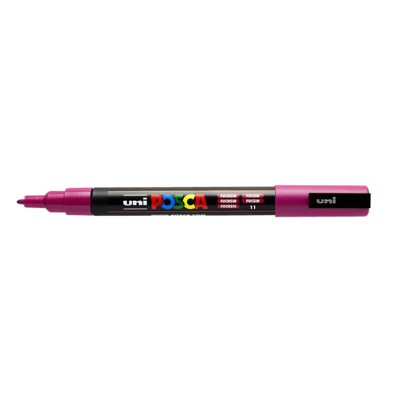 Posca - Paintmarker Uni PCfine fuchsia | 6 Stück