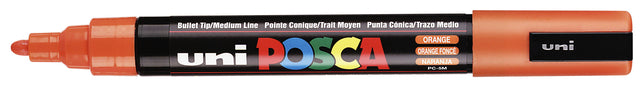 POSCA PC5M M Donker Orange | 6 Stück