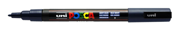 POSCA PC3M F MarineBlauw | 6 Stück