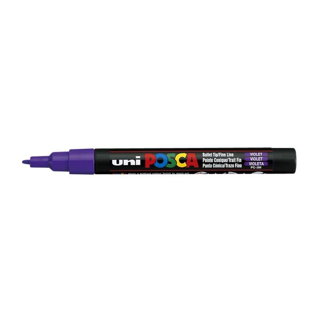 Posca - Paintmarker Uni PCfine lila | 6 Stück
