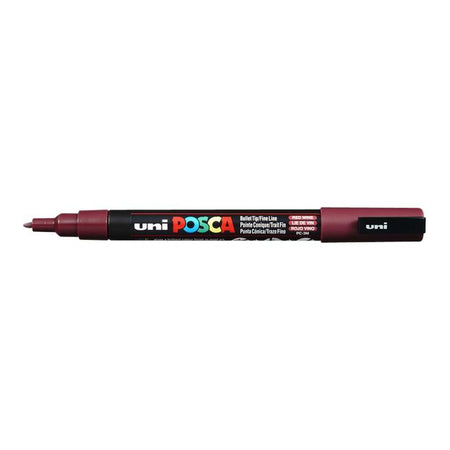 Posca - Paintmarker Uni PCfine weinrot | 12 Stück