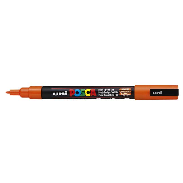 Posca - Paintmarker Uni PCfine dunkelorange | 6 Stück