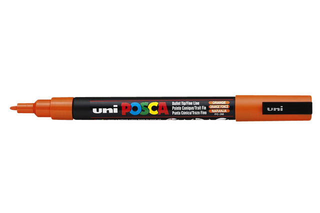 POSCA PC3M F Dark Orange | 6 Stück