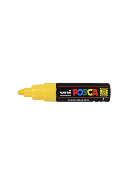 Lackstift Posca PC7M gelb | 1 Stück