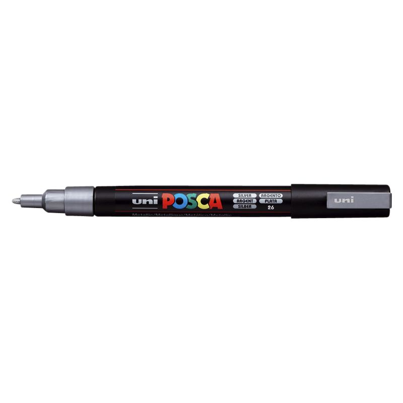 Posca - Paintmarker Uni PCfine silber