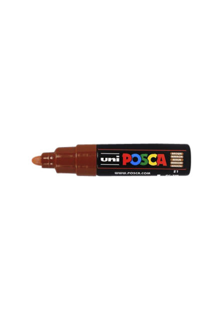 Lackstift Posca PC7M braun | 1 Stück