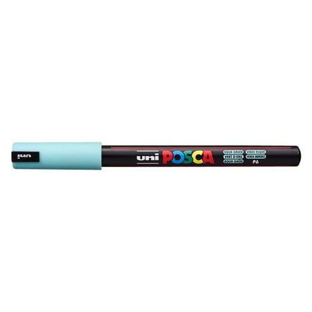 Posca - Paintmarker Uni PC1MR extra feines Aquagrün | 6 Stück