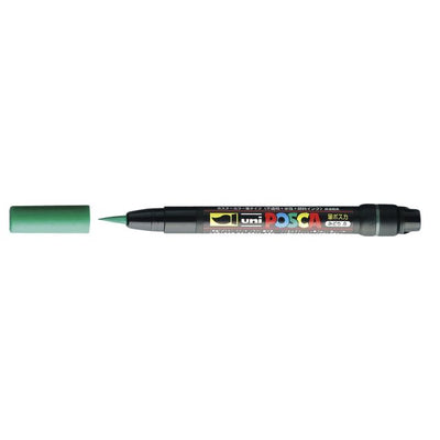 Posca - Paintmarker Uni PCF350 Pinsel 1-10mm dunkelgrün