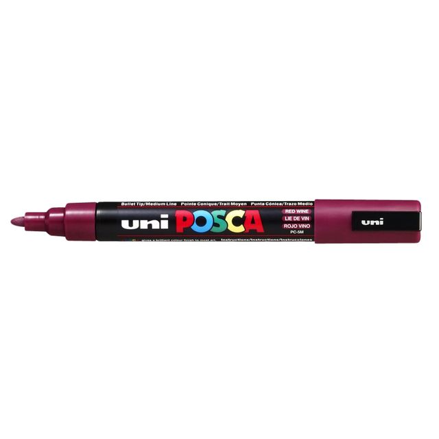 Posca - Paintmarker Uni PC5M mittleres Weinrot
