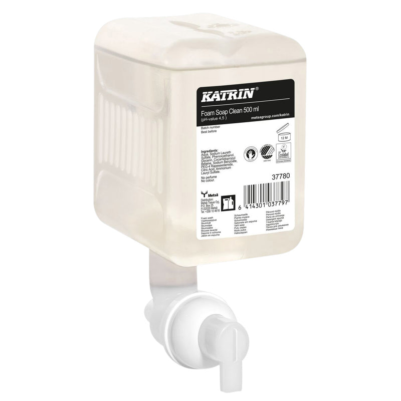 Katrin - Handseife Clean Foam 500ml 37780 | 12 Stück