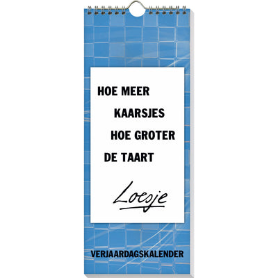 Interstat - Geburtstagskalender Loesje 6 32x13cm
