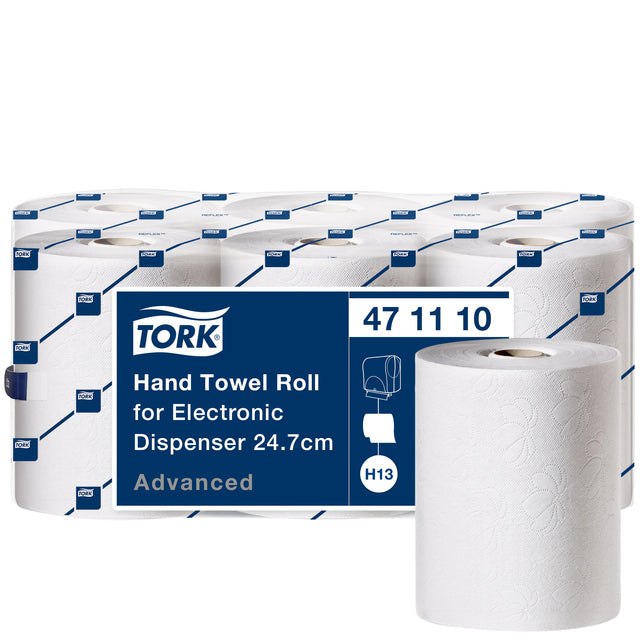 Handtuchrolle Tork H13 Fortgeschritten für Sensorsysteme 2-layer 143m Weiß 471110