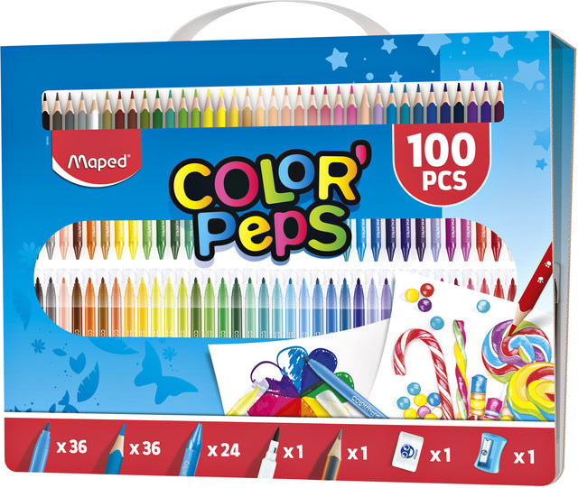 Zertifikatset maped colorpepps 100 -Stück