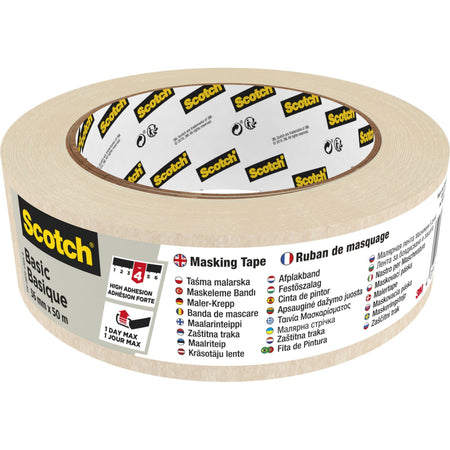 Scotch - Plakette Basic 36mmx50m beige | 16 Stück