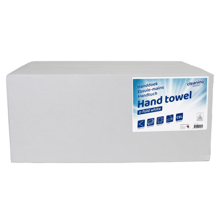 Cleaninq - Handtuch Z-Faltung 2-lagig 240x210mm 20x160 Stück weiß