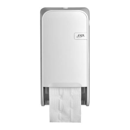 Quartzline - Toilettenpapierspender Q1 Systemrolle Duo weiß 441001