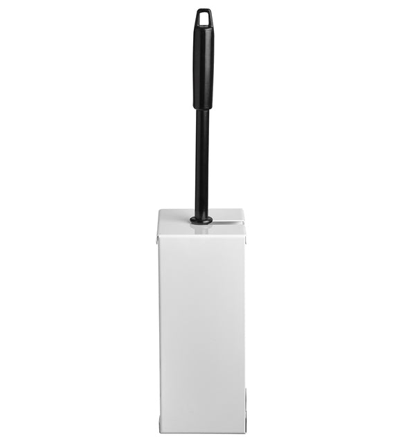 Toilettenbürstenhalter Euro Quarz Edelstahl weiß