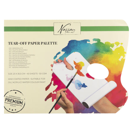 Art Sensations - Abreißpalette Nassua Fine Art 23x30,5cm 40 Blatt | 12 Stück