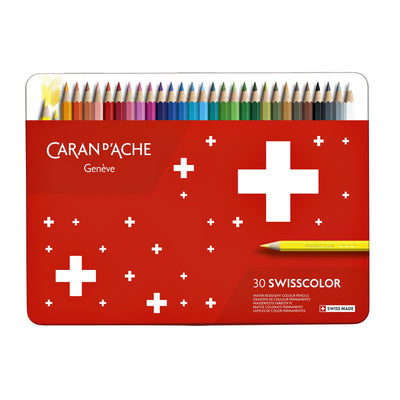 Caran d'ache - Buntstifte Swisscolor 30 Stück sortiert