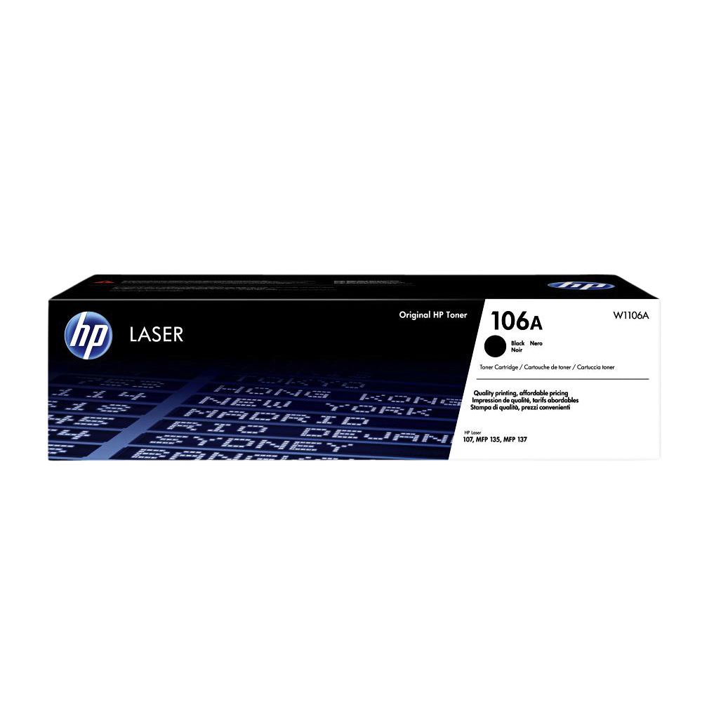 HP - Tonerkartusche w1106a 106a schwarz