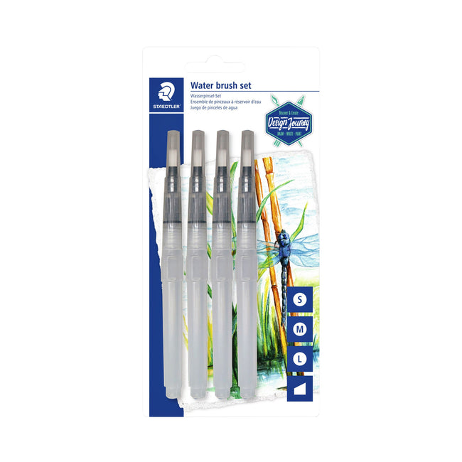 Staedtler – Waterbrush-Marker-Set mit 4 Breiten
