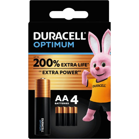 Duracell - Batterie Optimum 4x AA
