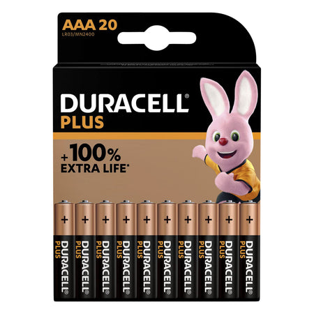 Duracell -  Batterij  plus power boost 20x aaa | 10 stuks