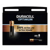 Duracell - Batterie Optimum 8x AA