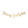 Folat - Buchstabengirlande Happy Birthday gold