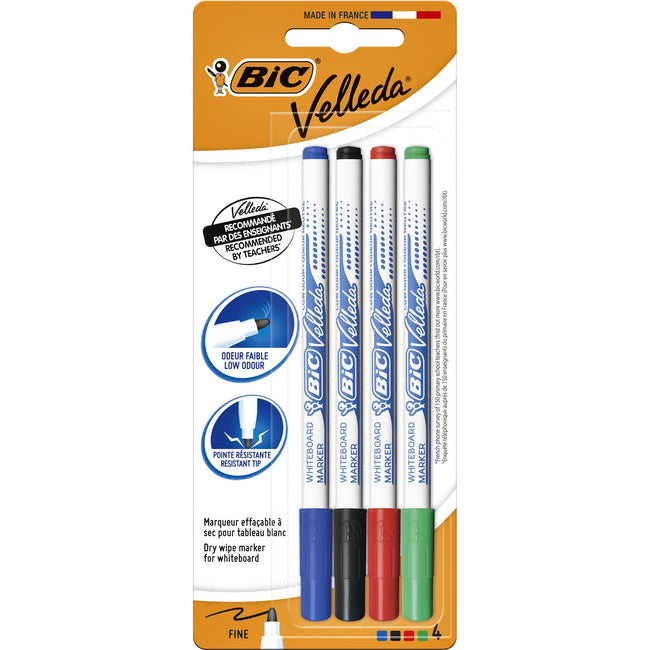 Bic - Whiteboardmarker 1721 rund f sortiert | 25 Stück