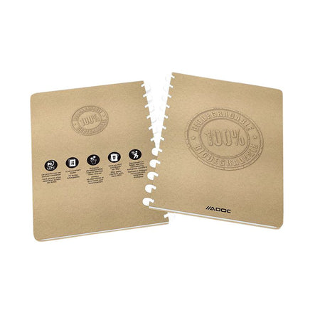 Adoc - Writing BIO A4 line 144 Seiten 90gr Kraftpapier