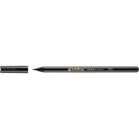 Edding - Pinselstift 1340 schwarz | 10 Stück