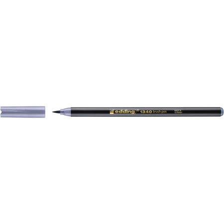 Edding - Pinselstift 1340 silbergrau | 10 Stück