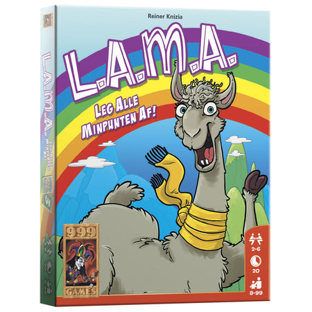 999 Spiele - Kartenspiel L.A.M.A. | 12 Stück