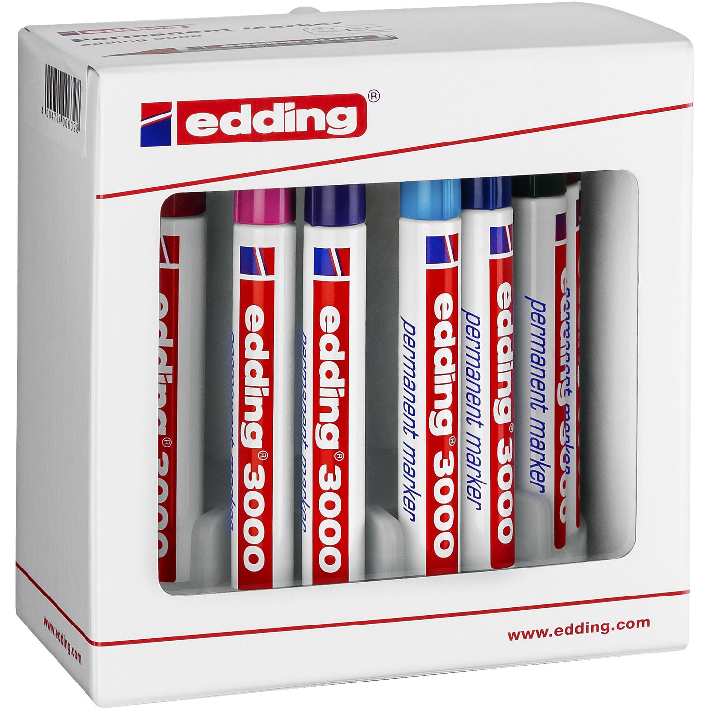Edding - Filzstift 3000 rund 1,5-3mm sortiertes Set à 10 Stück