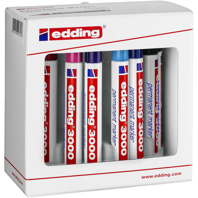Edding - Filzstift 3000 rund 1,5-3mm sortiertes Set à 10 Stück