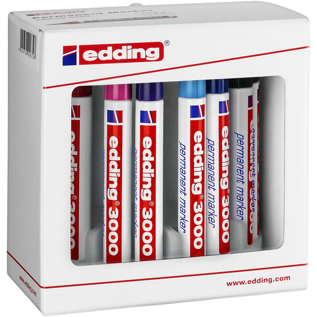 Edding - Filzstift 3000 rund 1,5-3mm sortiertes Set à 10 Stück