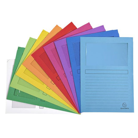 Exacompta - Fensterordner Forever L-Modell 120gr sortiert 10 Stück