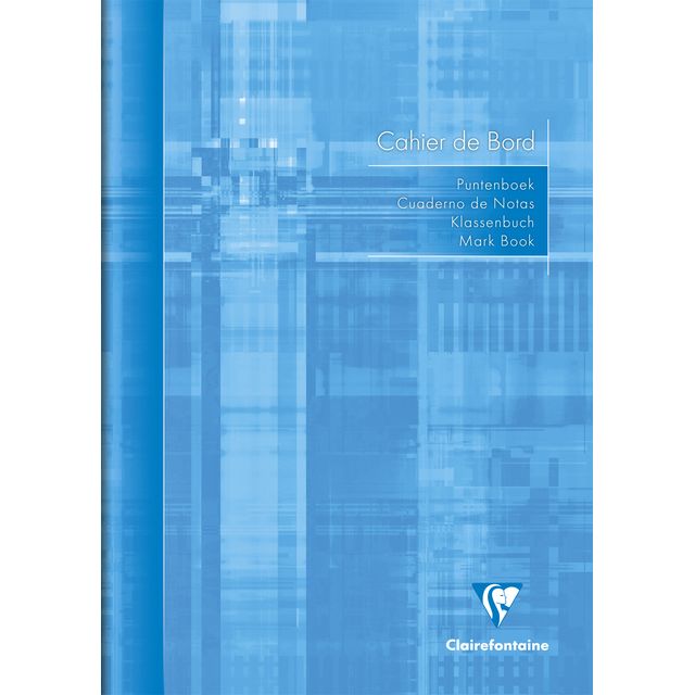 Clairefontaine - Punktebuch für Lehrer A4 72 Seiten 110gr mehrsprachig sortiert | 10 Stück