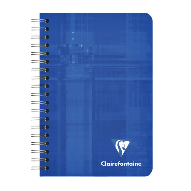 Clairefontaine - Notizbuch A7+ 95x140 Raute 5x5 100 Seiten 90gr sortiert