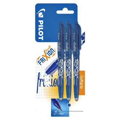 Pilot - Tintenroller friXion mittelblau Blister mit 3 Stück