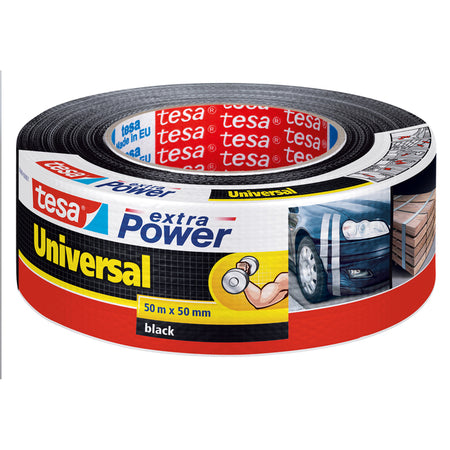 Tesa - Duct e® extra Power Universal 50mx50mm schwarz