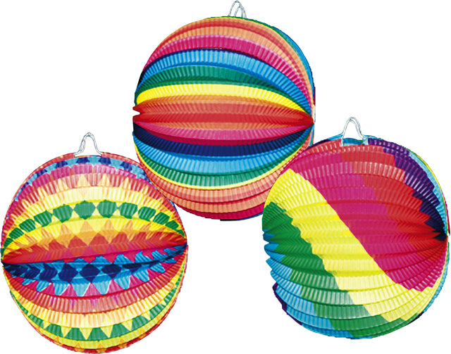 BOL-LAMPION 23CM ASSORTI