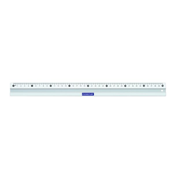 Staedtler - Lineal 563 400mm Aluminium