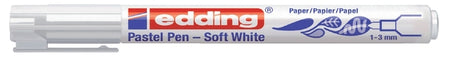 Edding - Filzstift 1500 soft weiß | 10 Stück