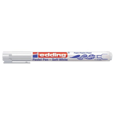Edding - Filzstift 1500 soft weiß | 10 Stück