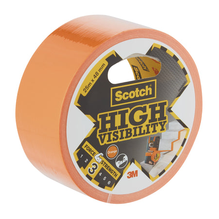 Scotch - Gut sichtbares Klebeband 48mmx25m orange | 6 Stück