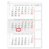 Quantore – 3-Monats-Kalender 2026 INNI Manager Notizen im kompakten Format