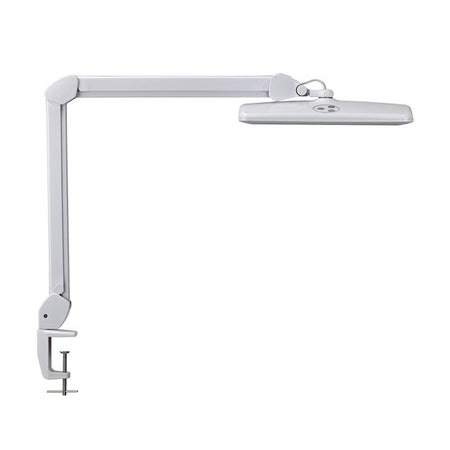 MAUL - Arbeitsplatzleuchte Intro LED Tischklemme dimmbar weiß