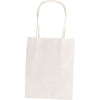 Folia Paper - Tasche mit Griff Folia Kraftpapier 110gr 12x15x5,5cm 20 Stück weiß
